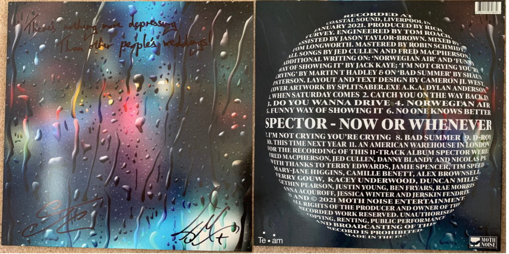 Spector feiert das 10jährige ihres Debüt-Albums