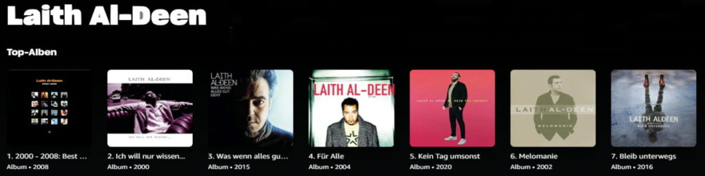 Laith al-Deen Top-Album